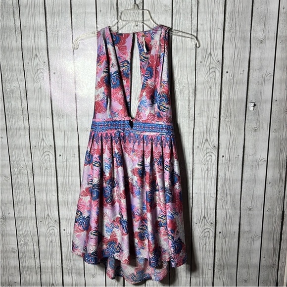 2🌎’s/$66~Free People Butterfly Daydreaming Fit & Flare Mini Dress NWT~Medium - Picture 3 of 14